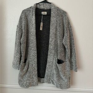 MARINE LAYER NWT BIRDSEYE CARDIGAN